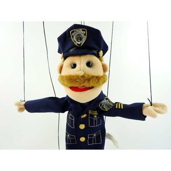 Police Policeman String Puppet Marionette I.M. Goodman Sunny Toys 2002 - Picture 3 of 11